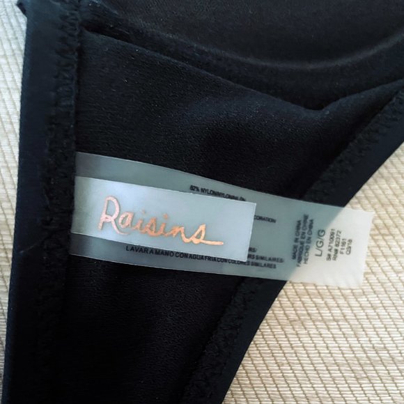 RAISINS SAMBA MOONSHADOWS UNDERWIRE BIKINI BRA TOP - Picture 9 of 12